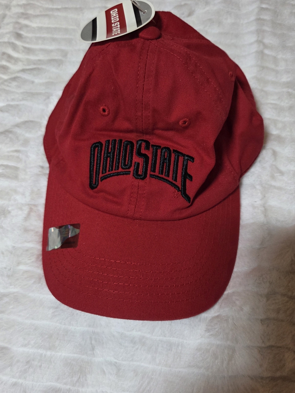 NWT Ohio State Red Embroidered Baseball Cap
